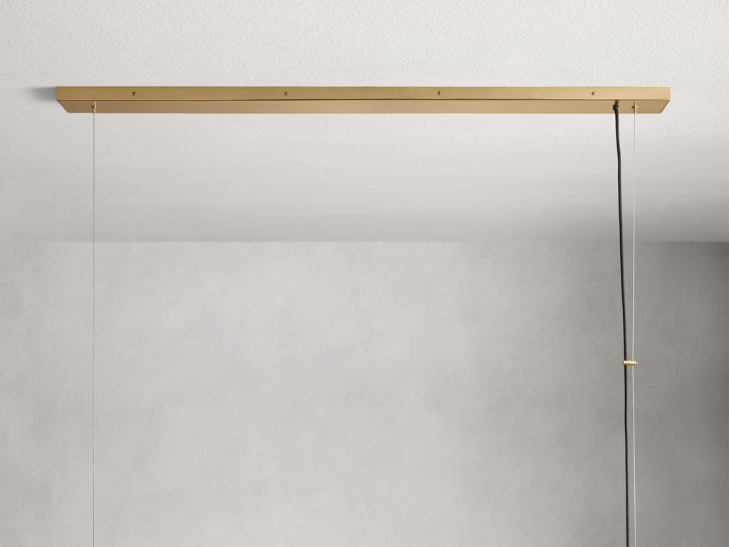 Lucera Glass Linear Chandelier