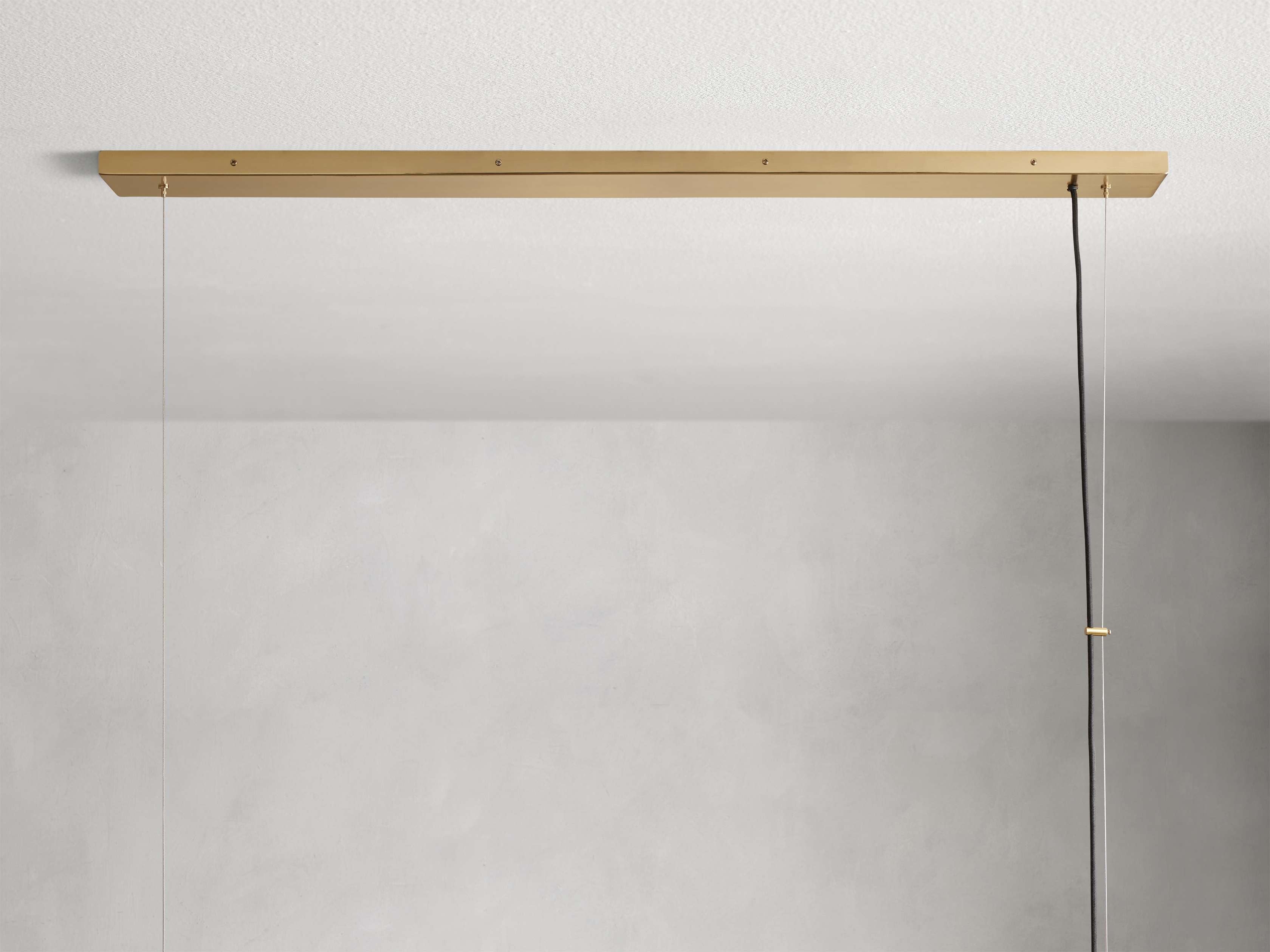 Lucera Glass Linear Chandelier