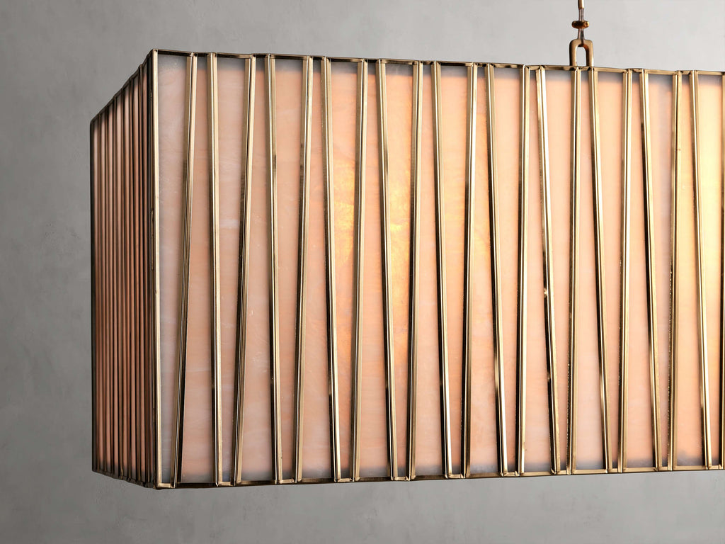 Lucera Glass Linear Chandelier