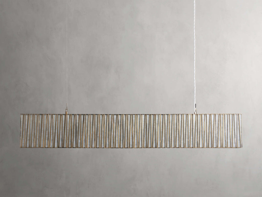 Lucera Glass Linear Chandelier