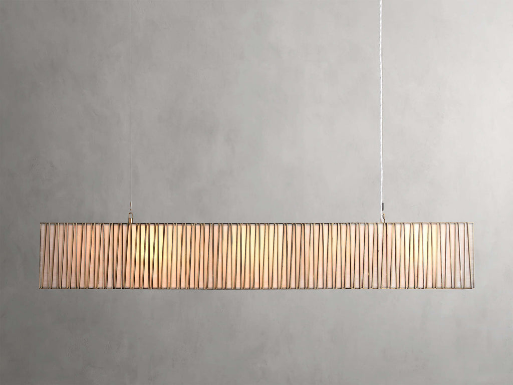 Lucera Glass Linear Chandelier