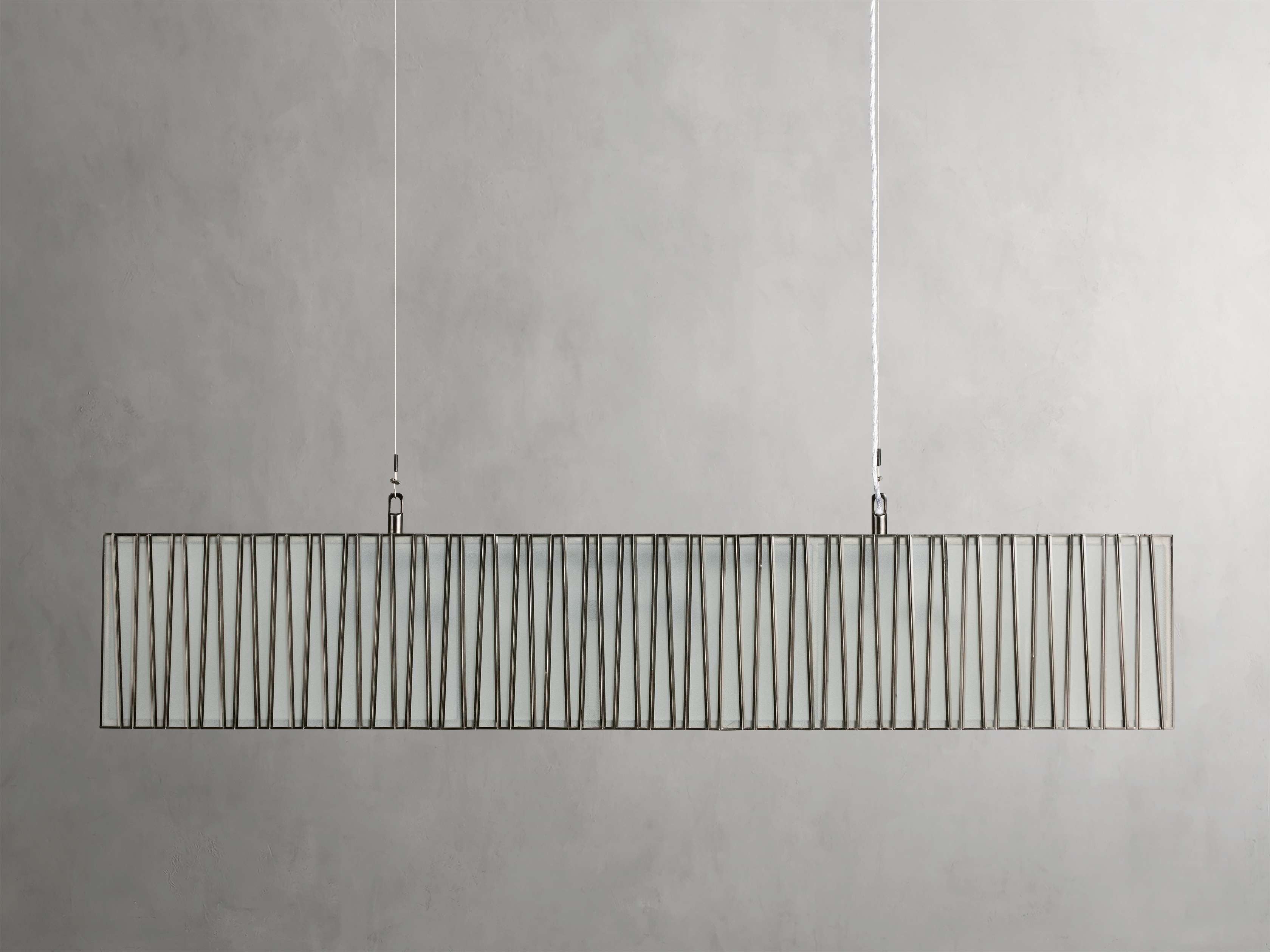 Lucera Glass Linear Chandelier