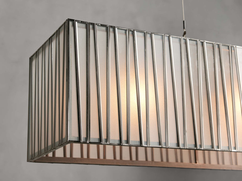 Lucera Glass Linear Chandelier