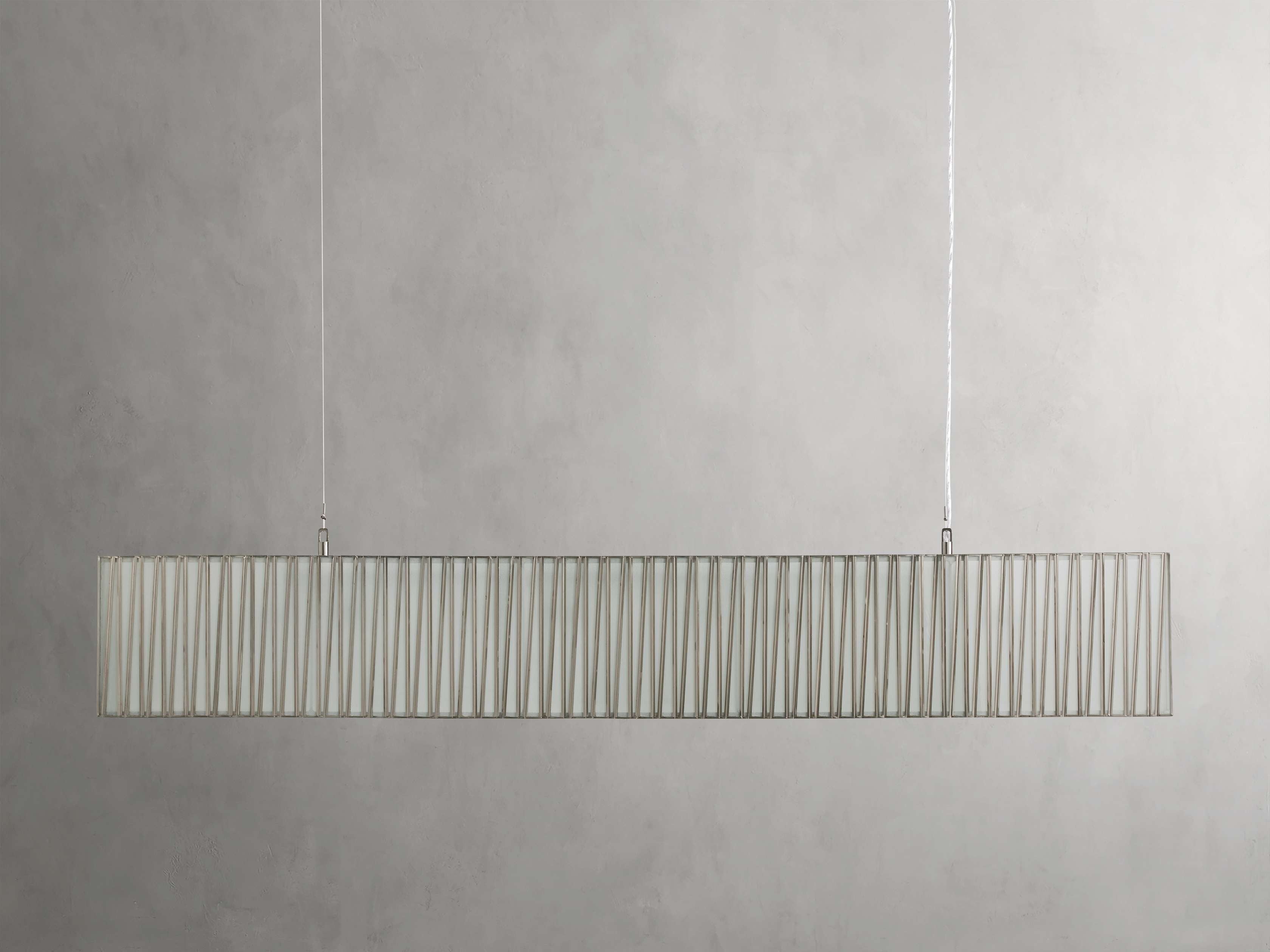 Lucera Glass Linear Chandelier