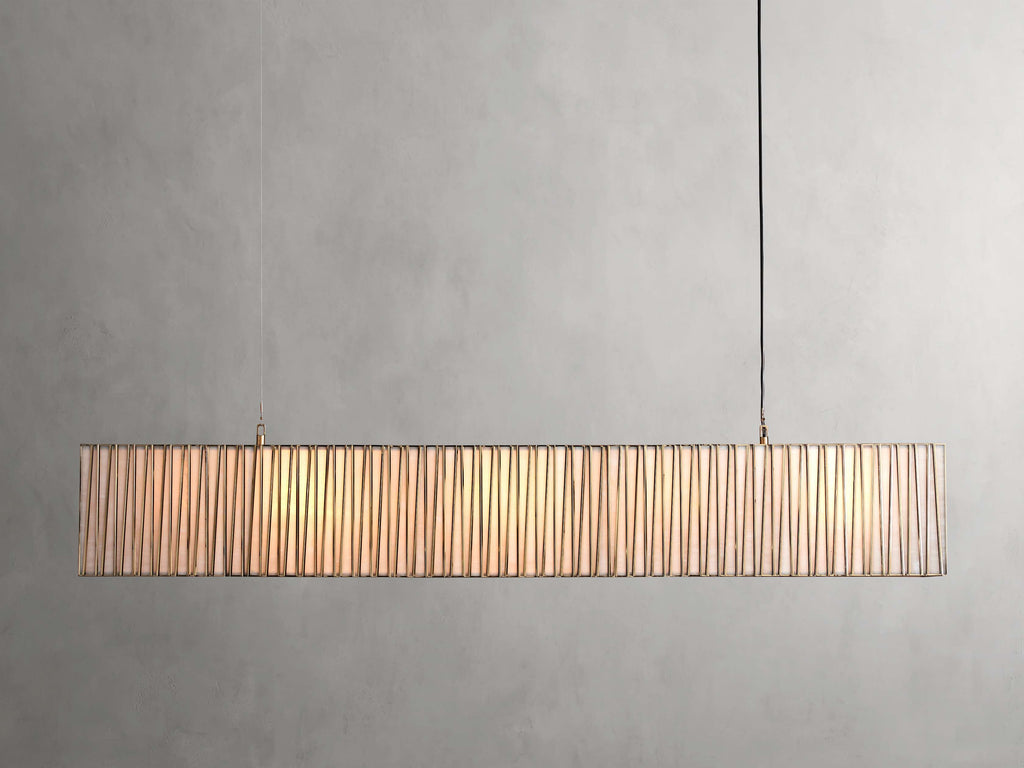 Lucera Glass Linear Chandelier