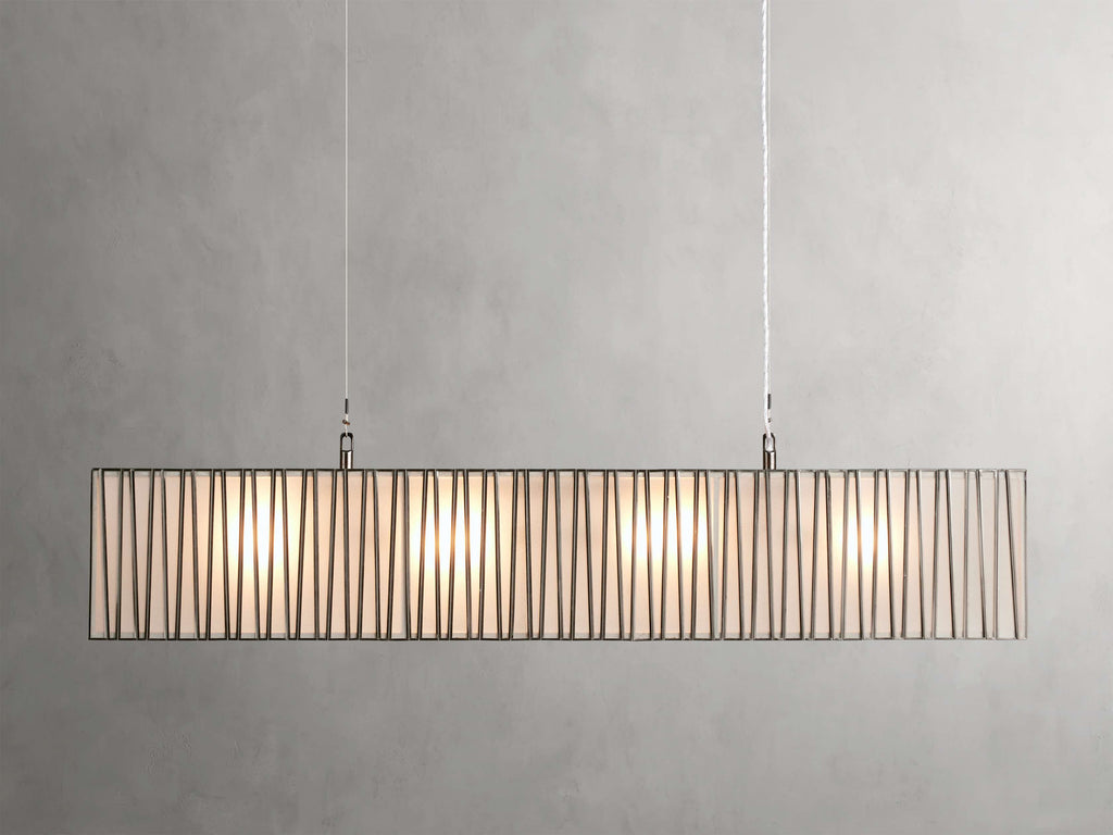 Lucera Glass Linear Chandelier