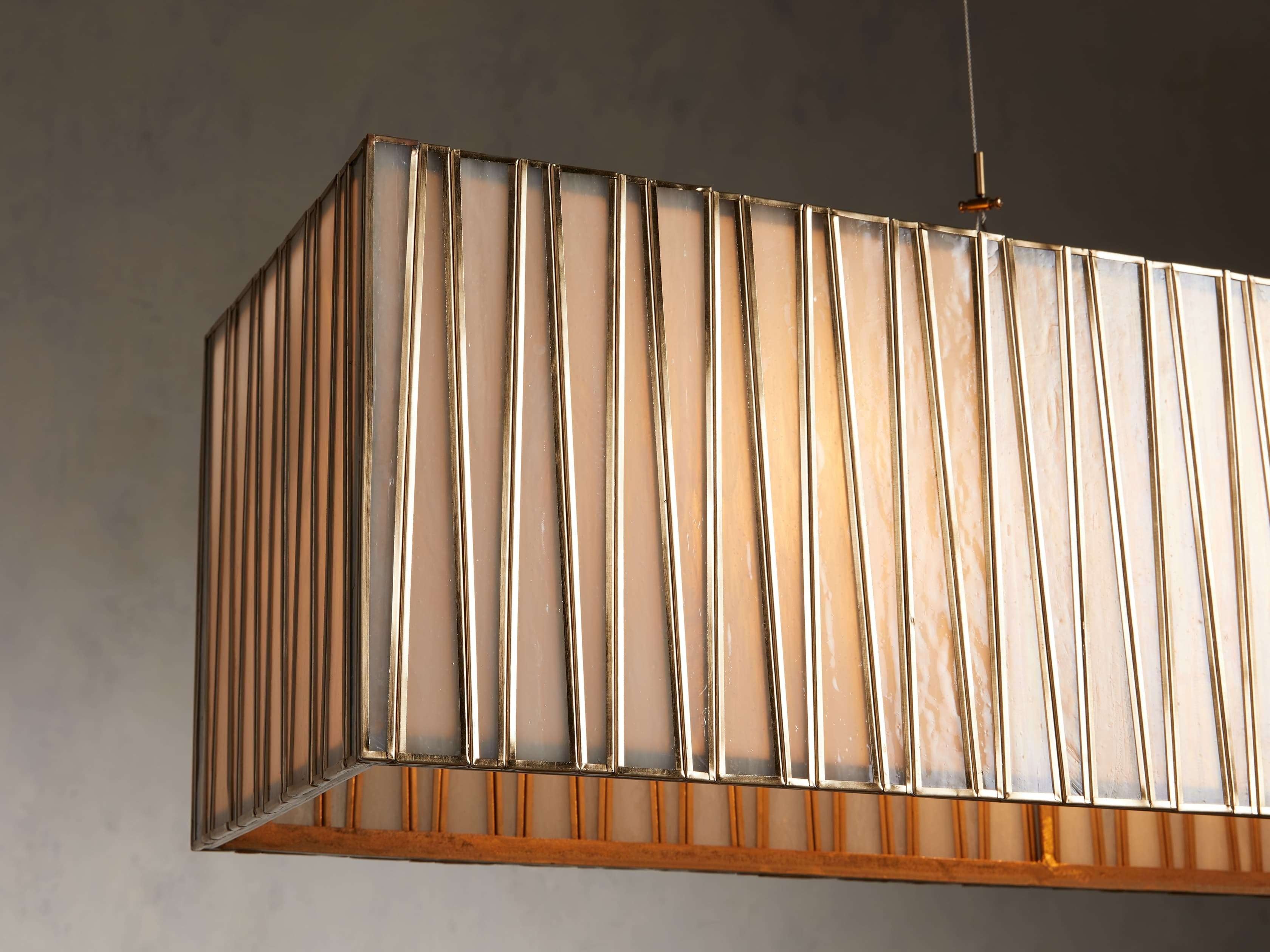 Lucera Glass Linear Chandelier