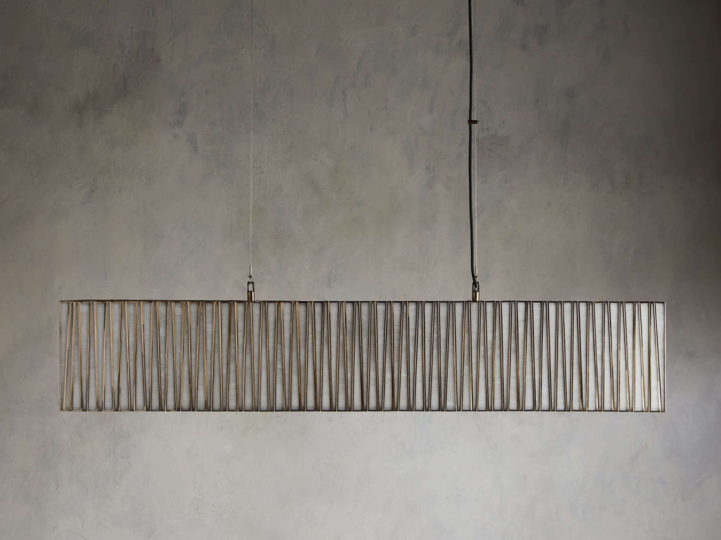 Lucera Glass Linear Chandelier