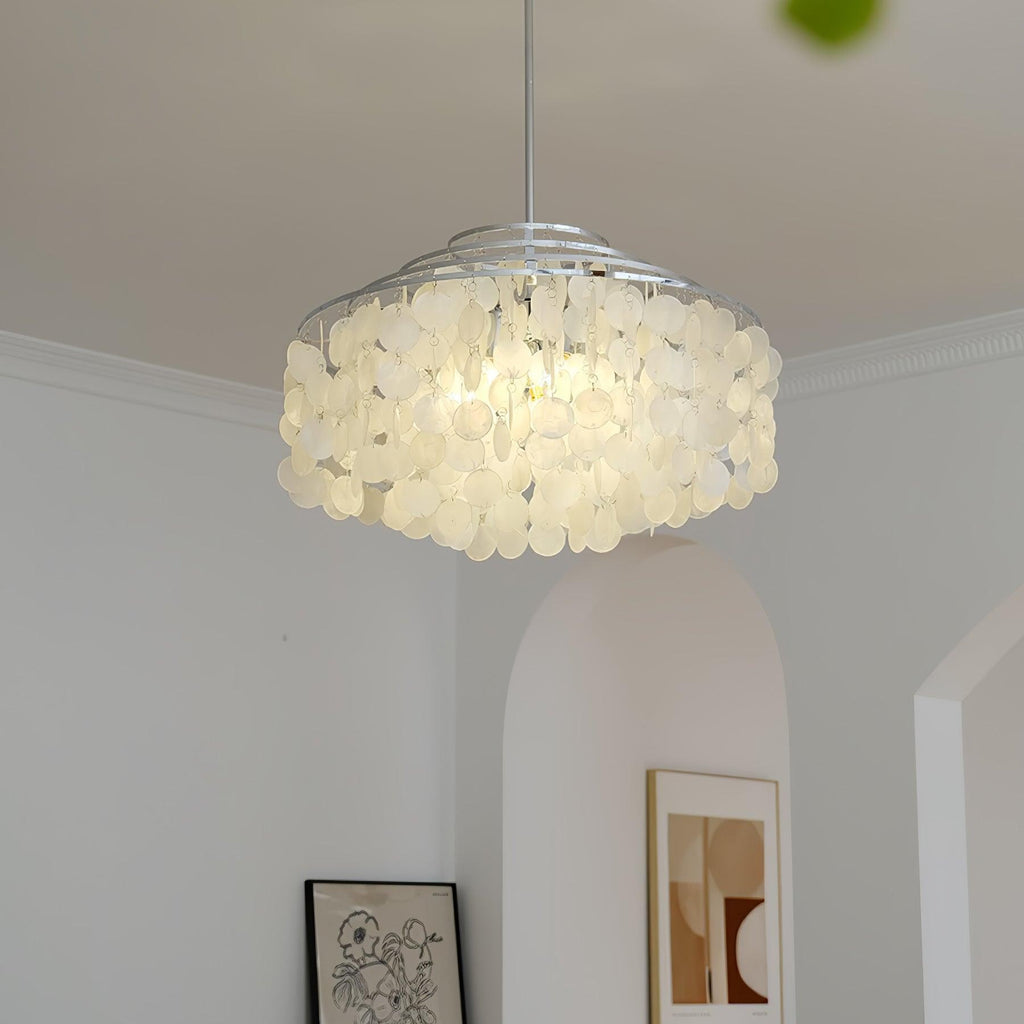 Lumare Shell Cascade Chandelier