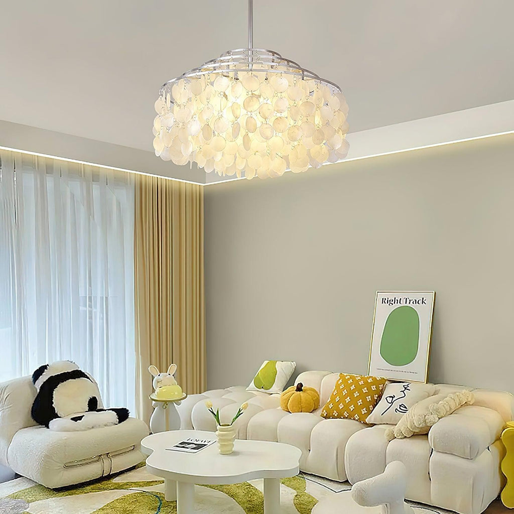 Lumare Shell Cascade Chandelier