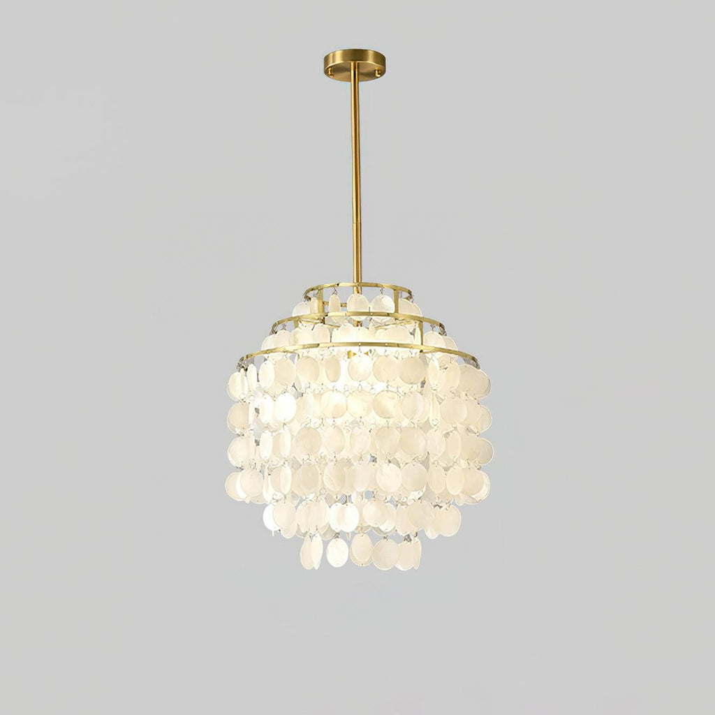 Lumare Shell Cascade Chandelier