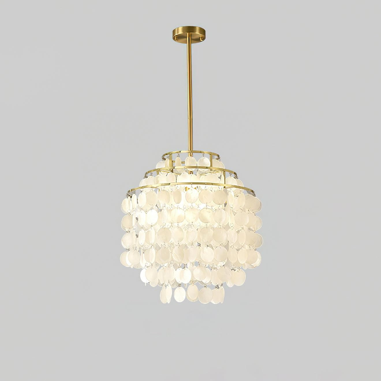Lumare Shell Cascade Chandelier