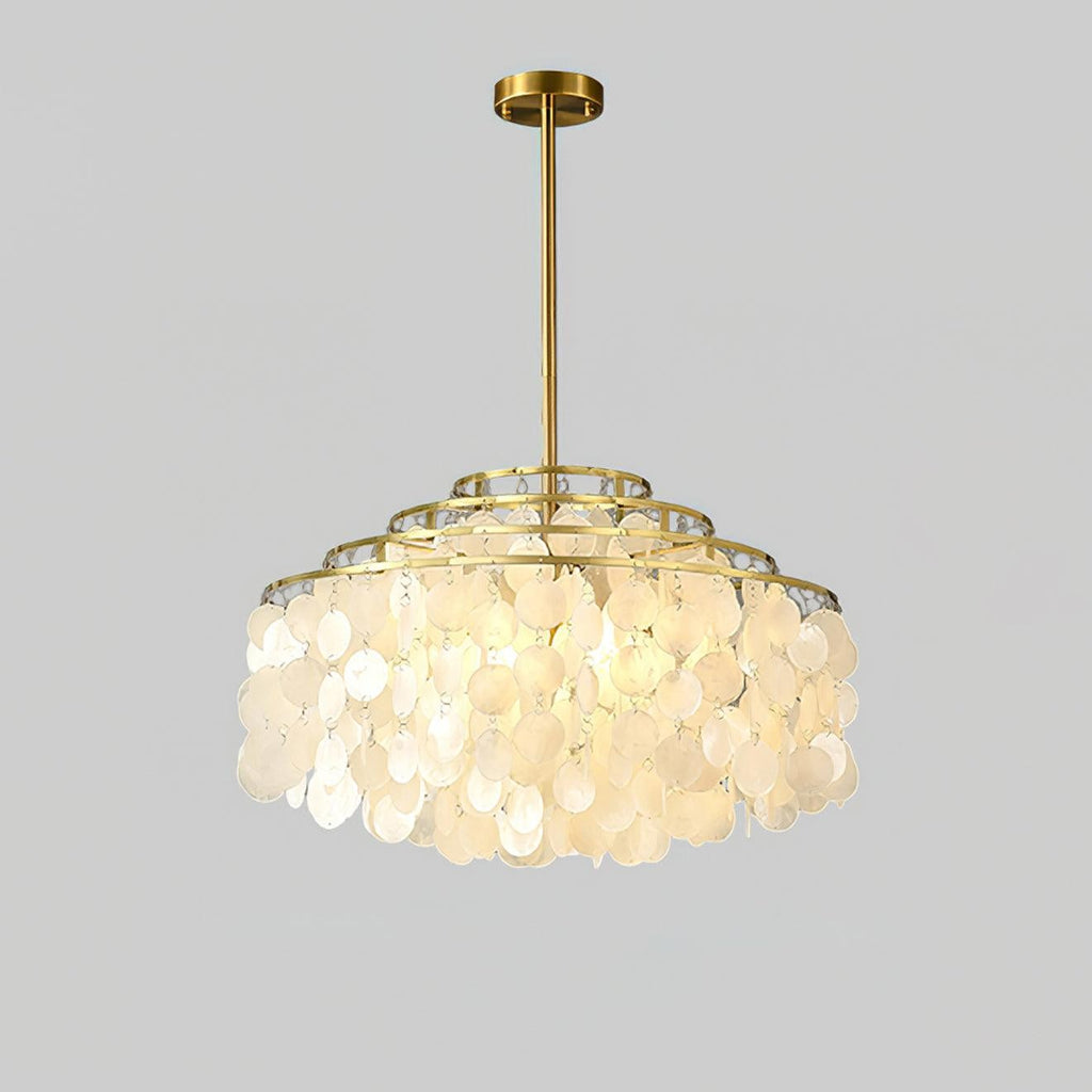 Lumare Shell Cascade Chandelier