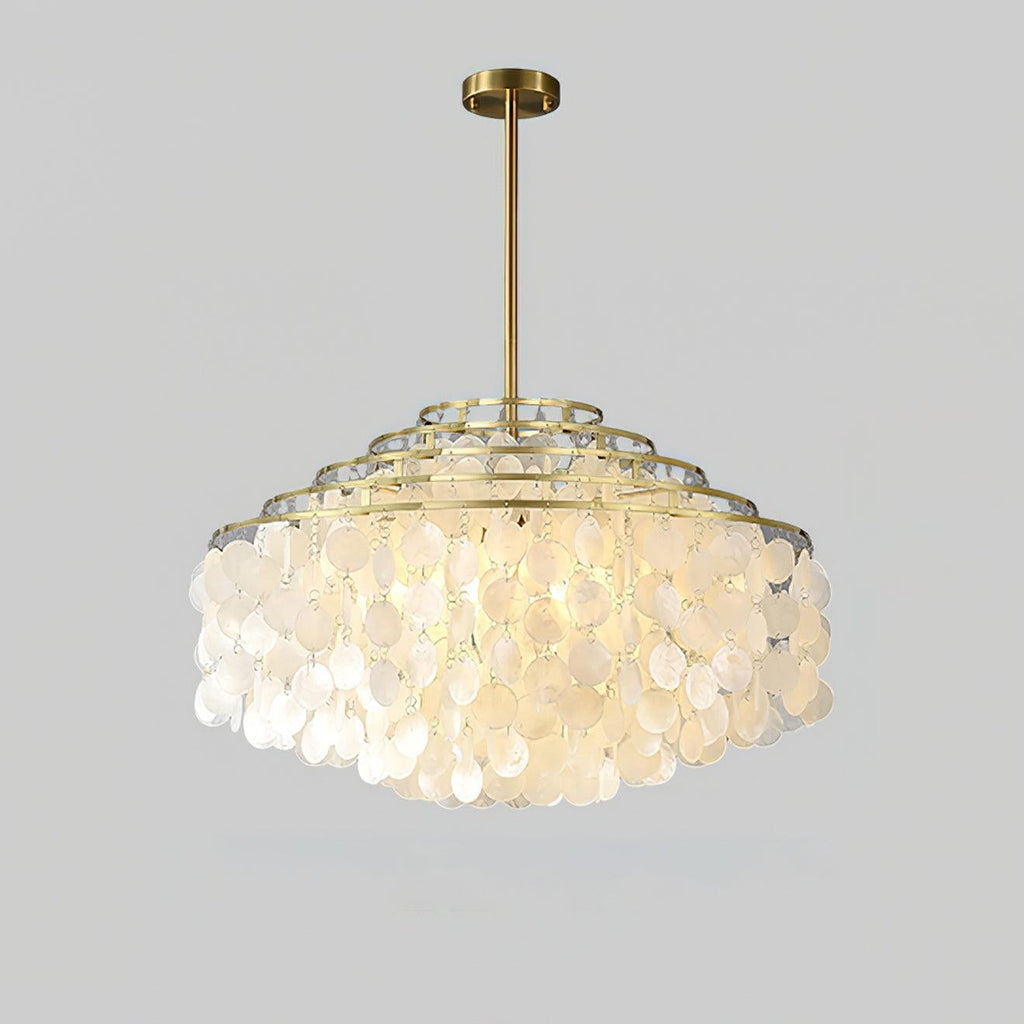 Lumare Shell Cascade Chandelier