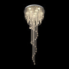 Luminara Spiral Crystal Chandelier