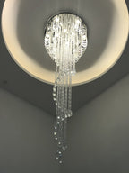 Luminara Spiral Crystal Chandelier