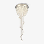 Luminara Spiral Crystal Chandelier