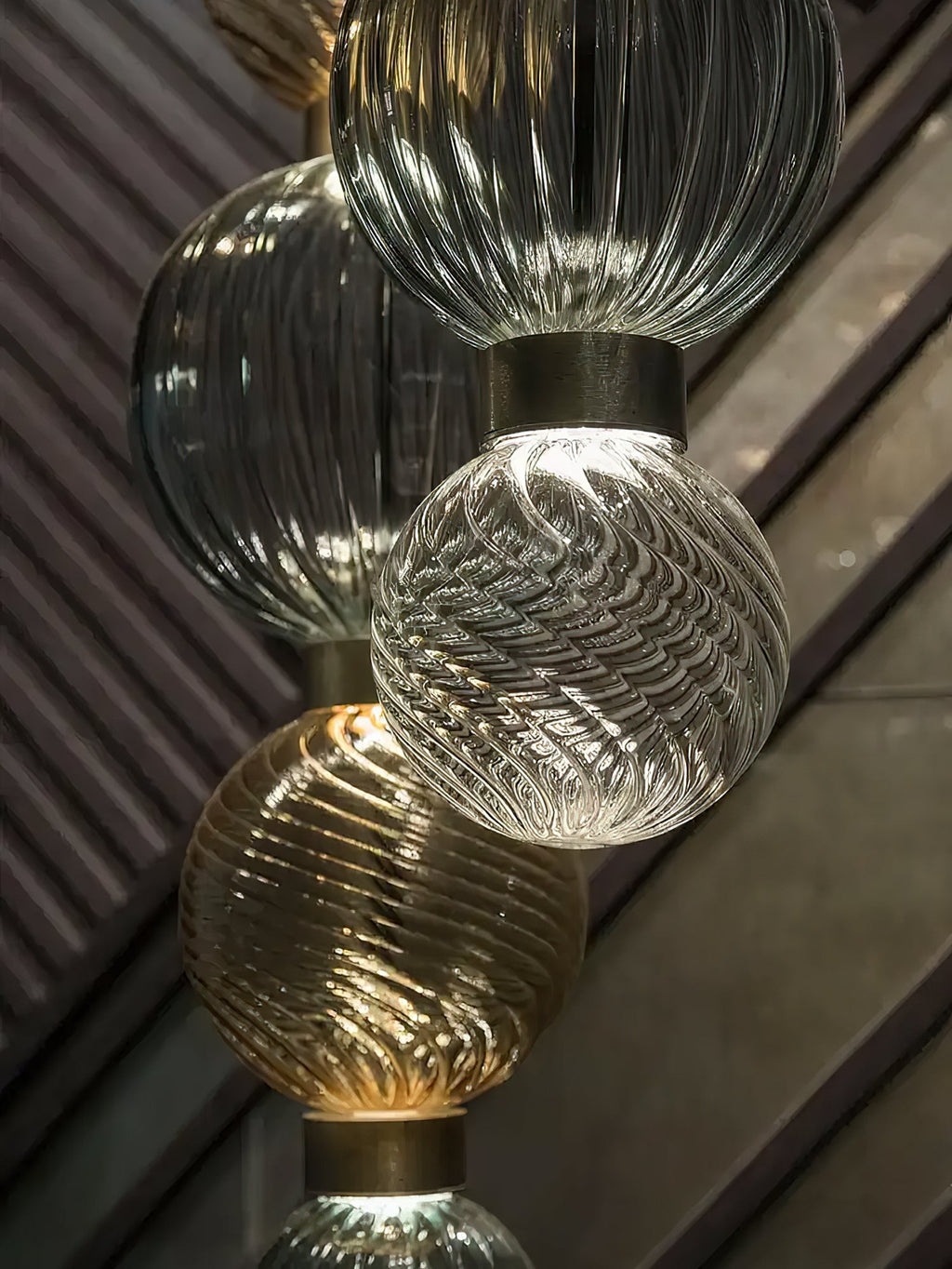 Luminara Stacked Glass Pendant