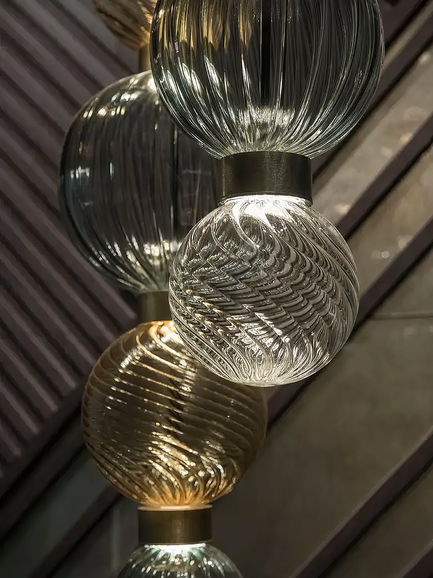 Luminara Stacked Glass Pendant
