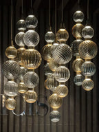 Luminara Stacked Glass Pendant