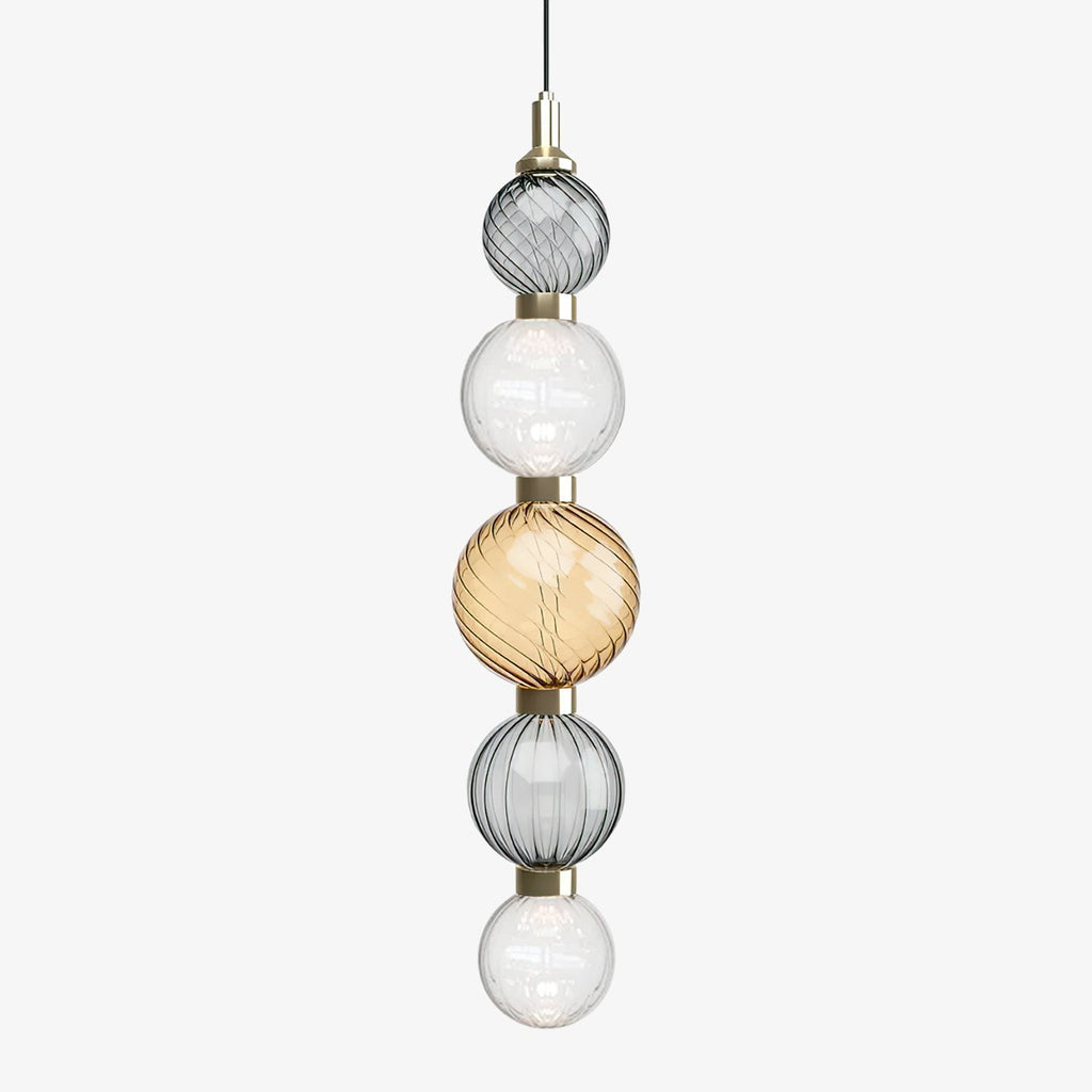Luminara Stacked Glass Pendant