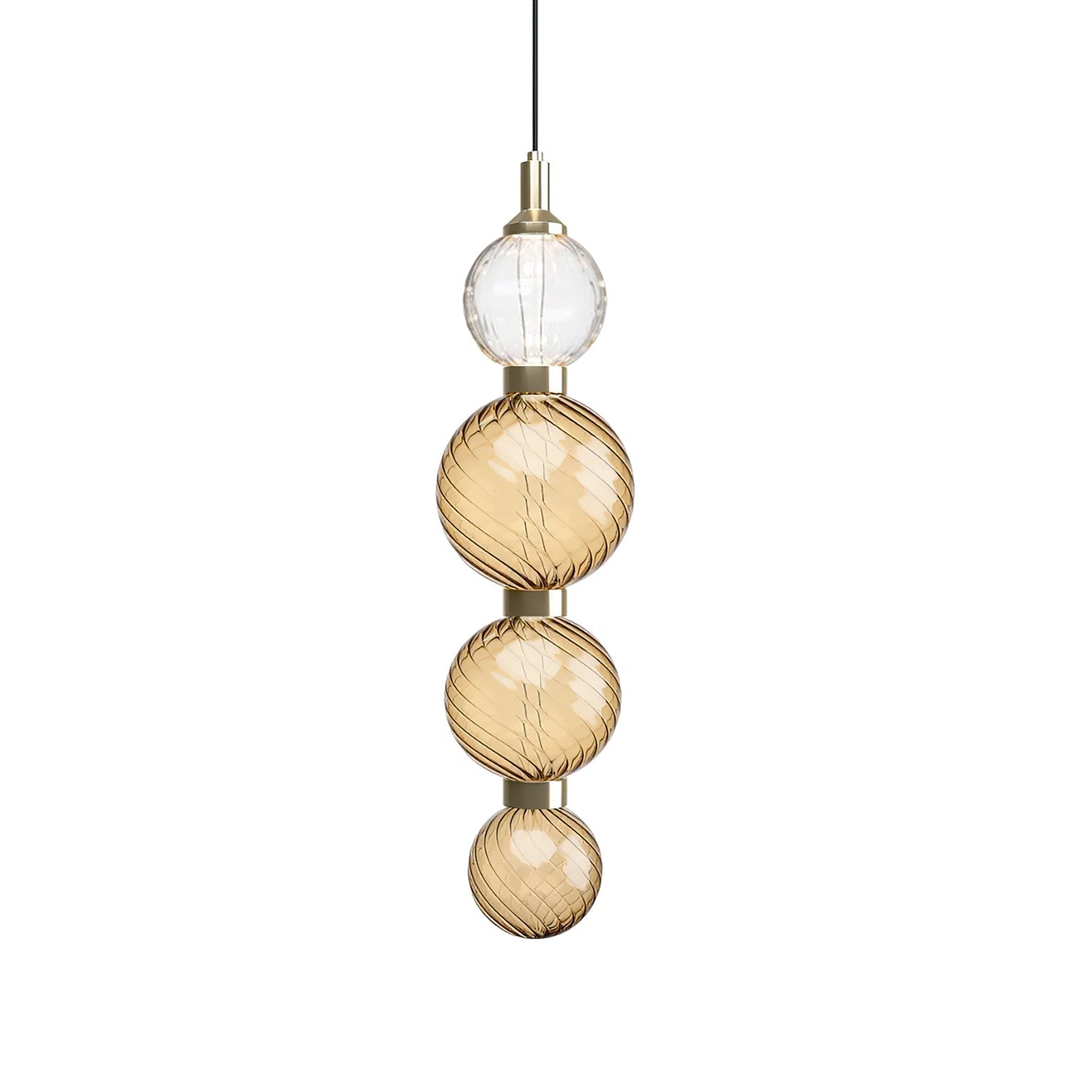 Luminara Stacked Glass Pendant