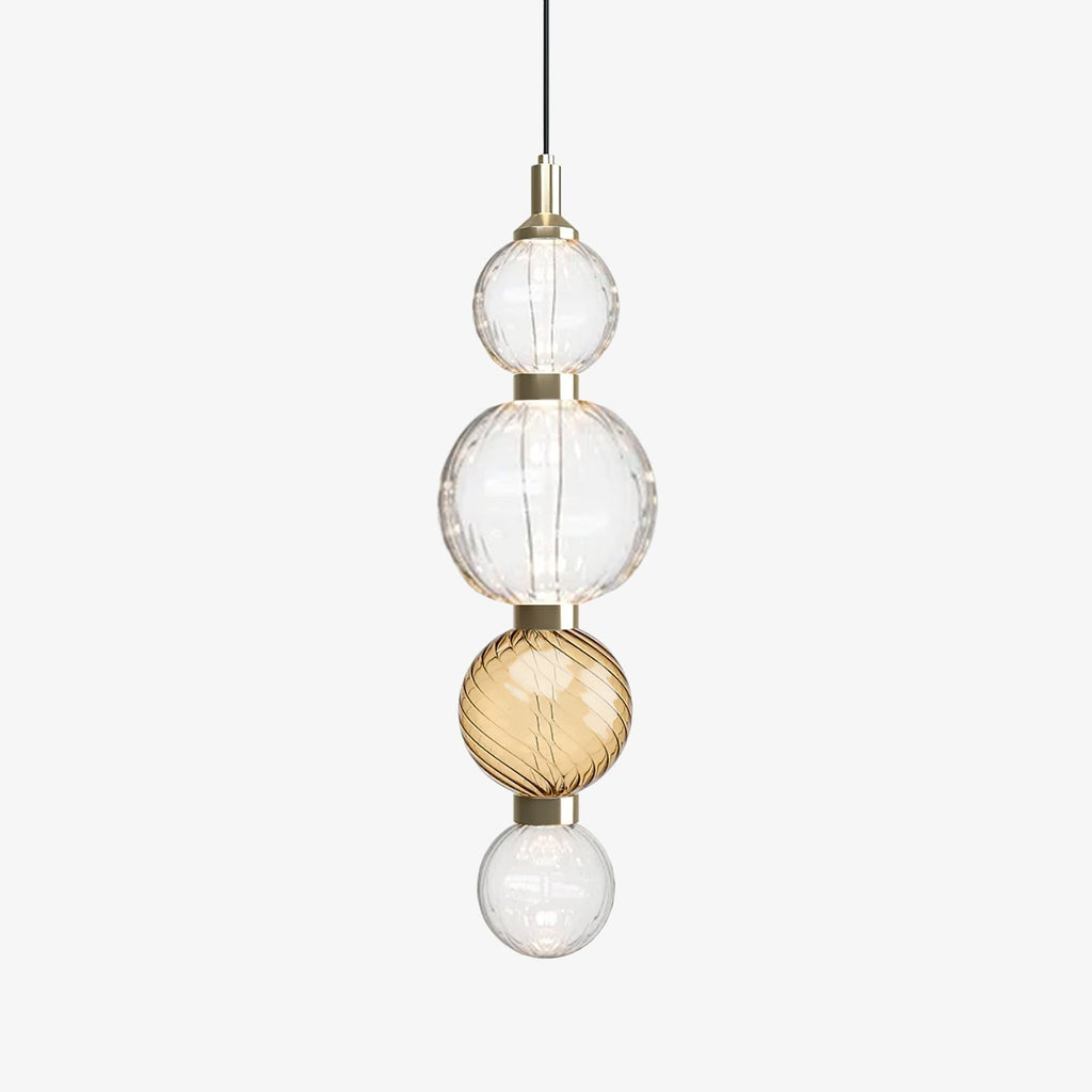 Luminara Stacked Glass Pendant