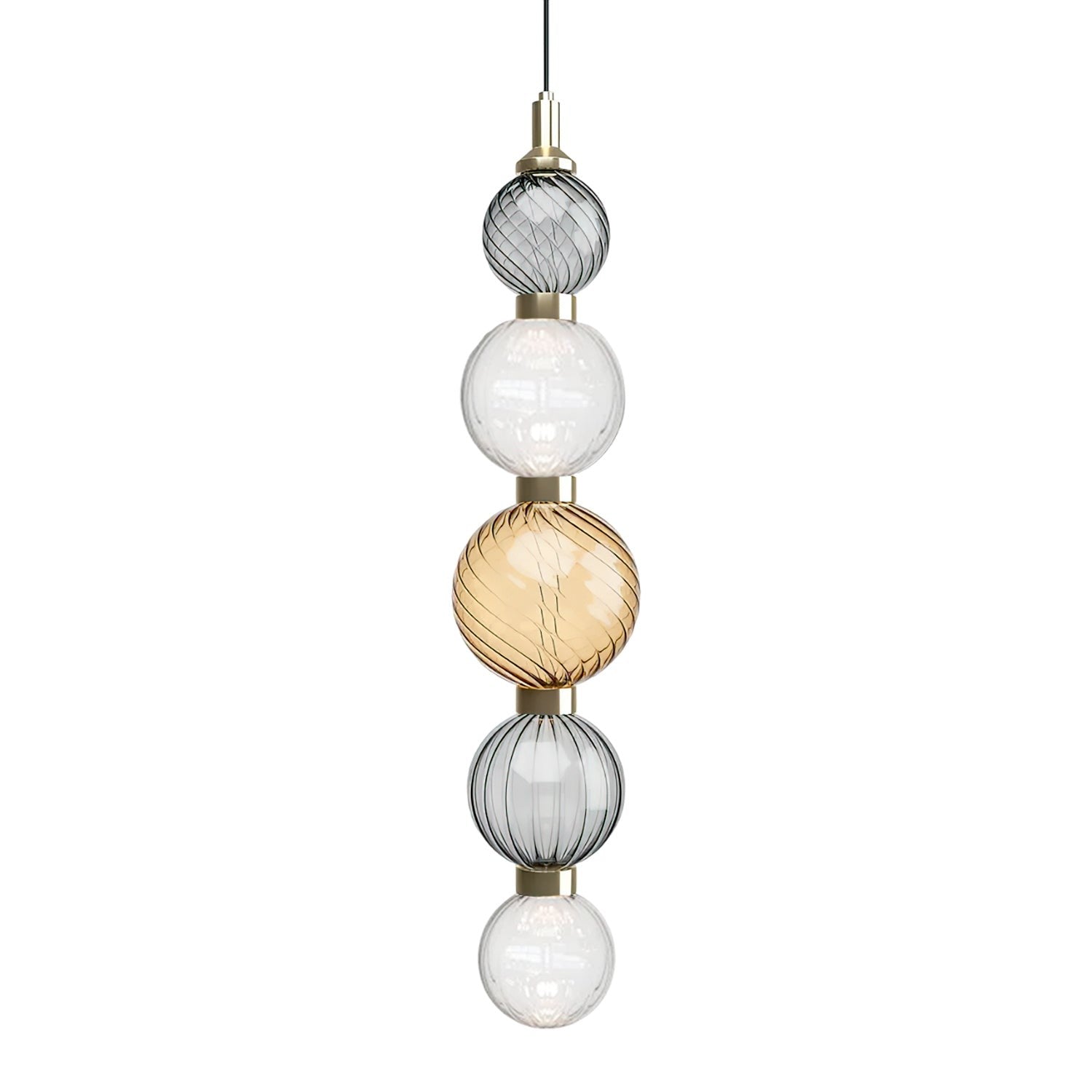 Luminara Stacked Glass Pendant