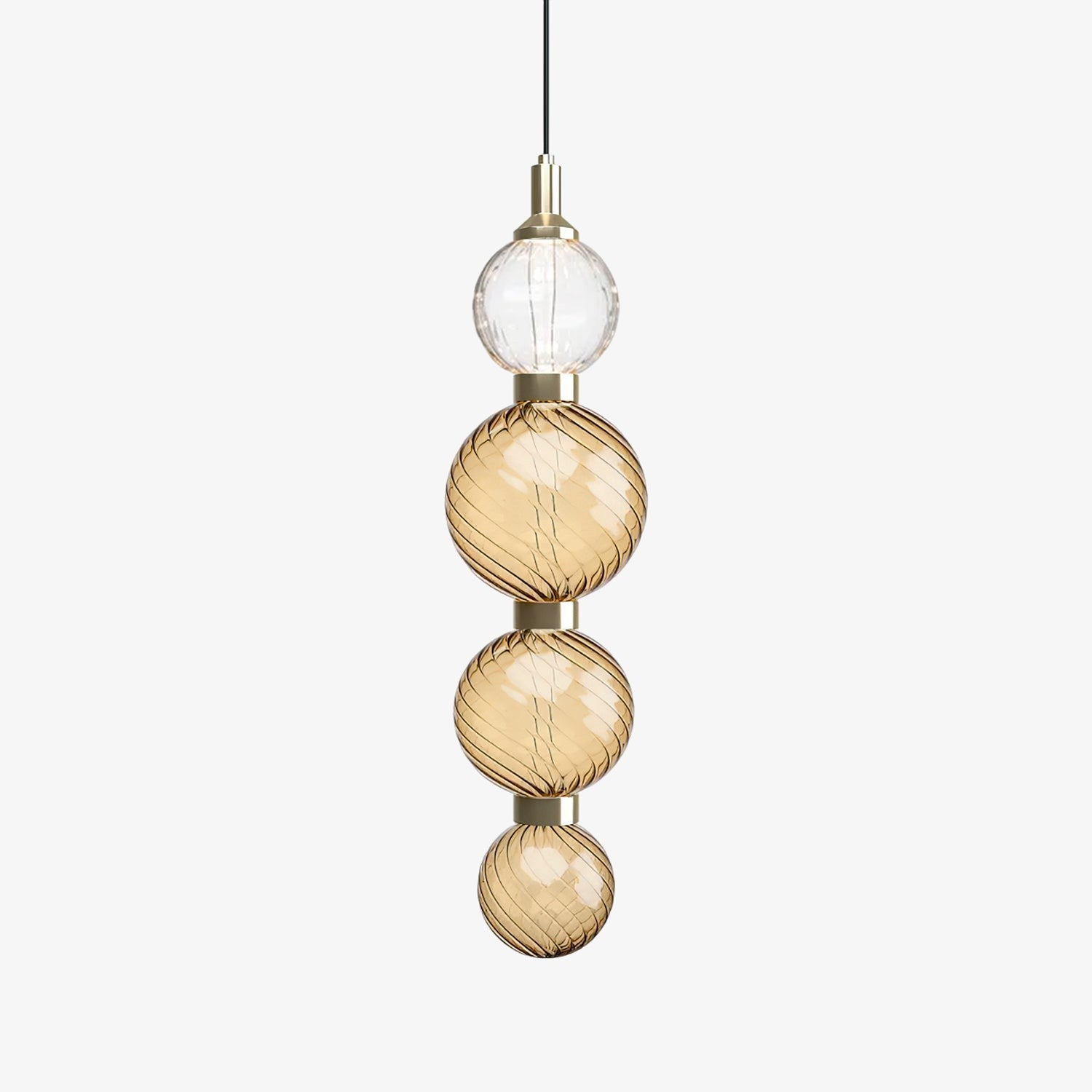 Luminara Stacked Glass Pendant