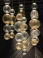 Luminara Stacked Glass Pendant