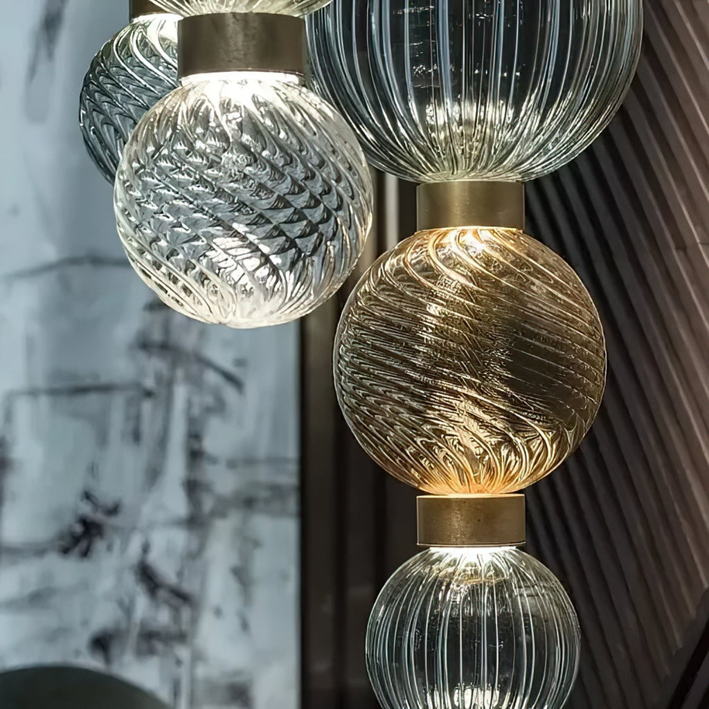 Luminara Stacked Glass Pendant