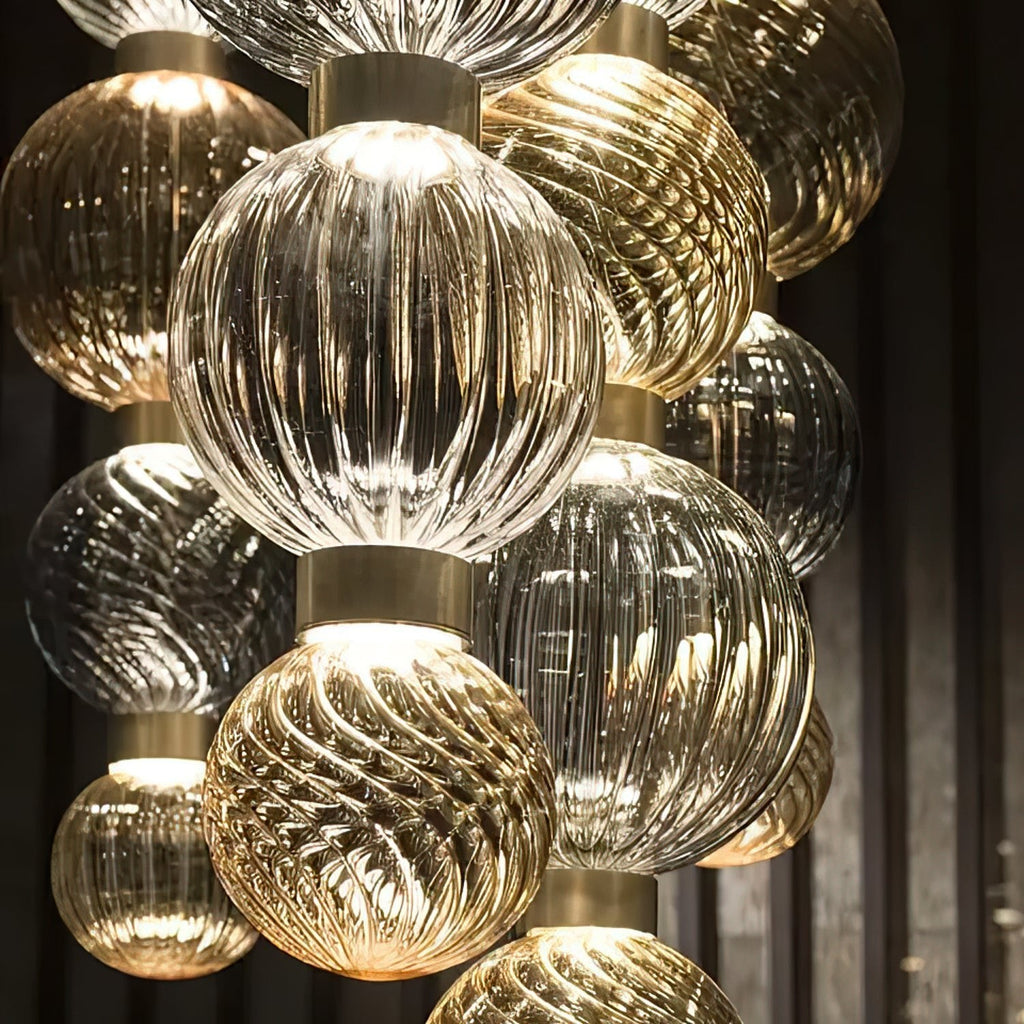 Luminara Stacked Glass Pendant