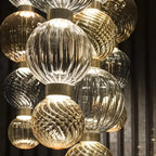 Luminara Stacked Glass Pendant