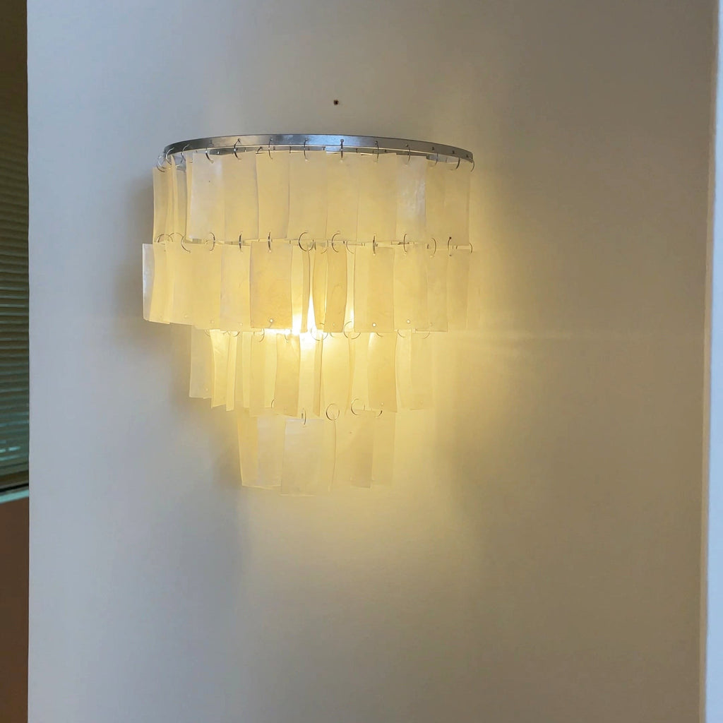 Lunara Shell Cascade Wall Lamp