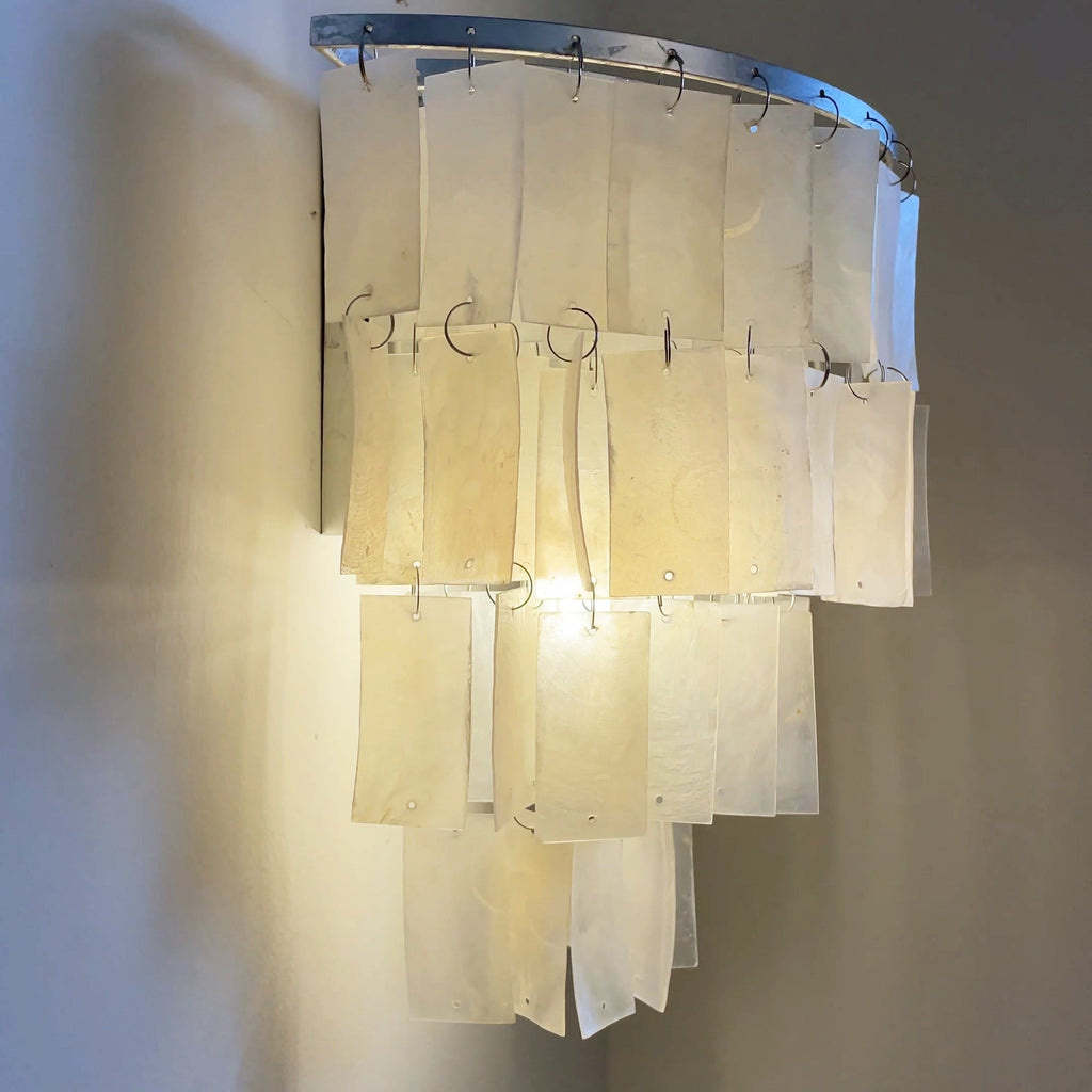Lunara Shell Cascade Wall Lamp