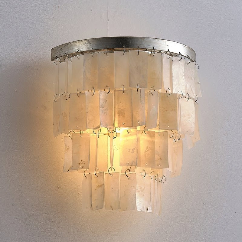 Lunara Shell Cascade Wall Lamp