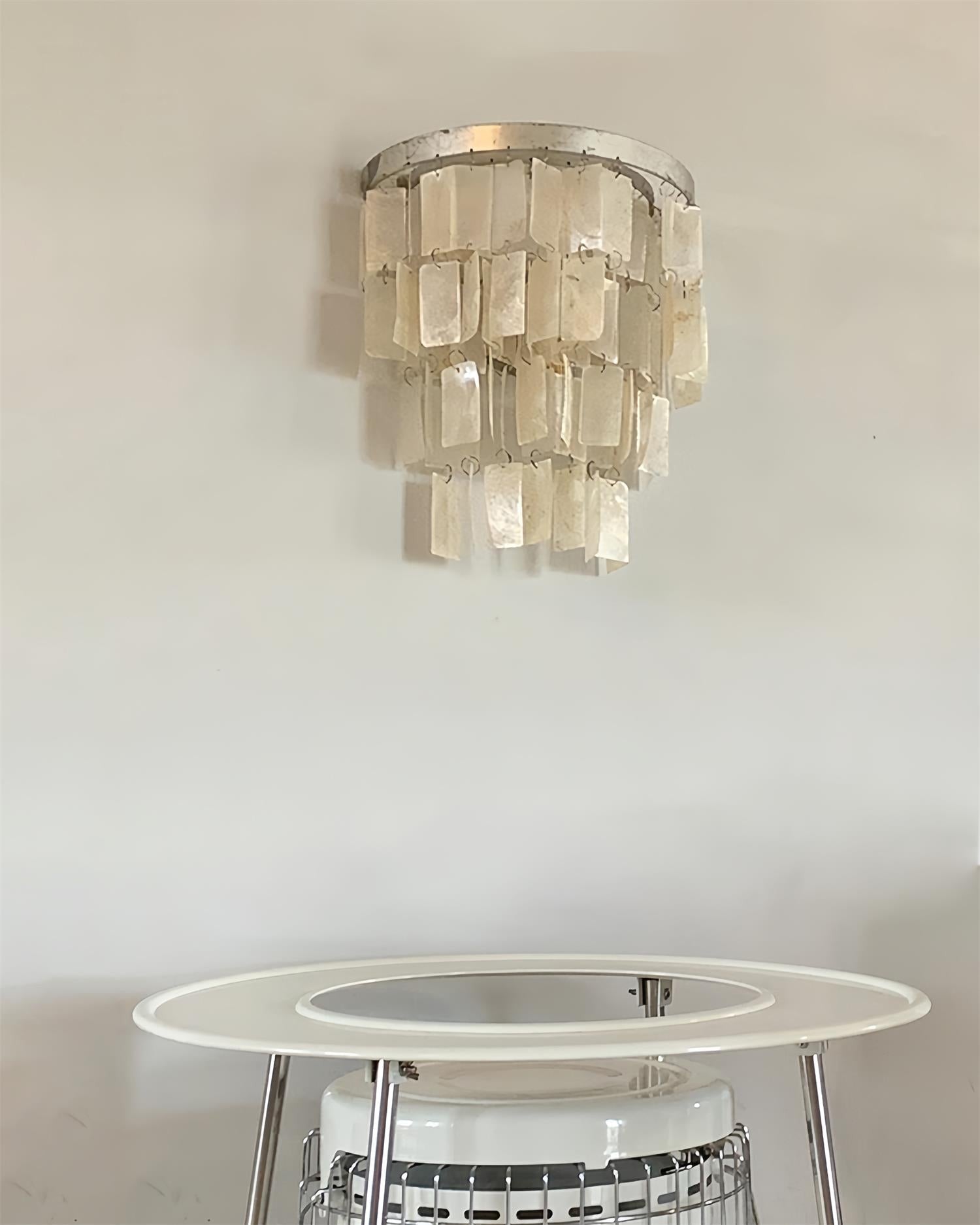 Lunara Shell Cascade Wall Lamp