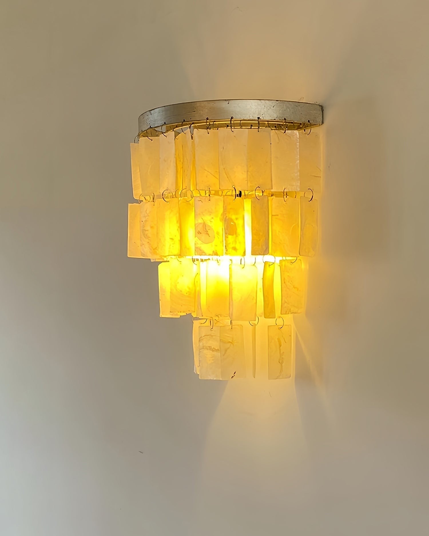 Lunara Shell Cascade Wall Lamp