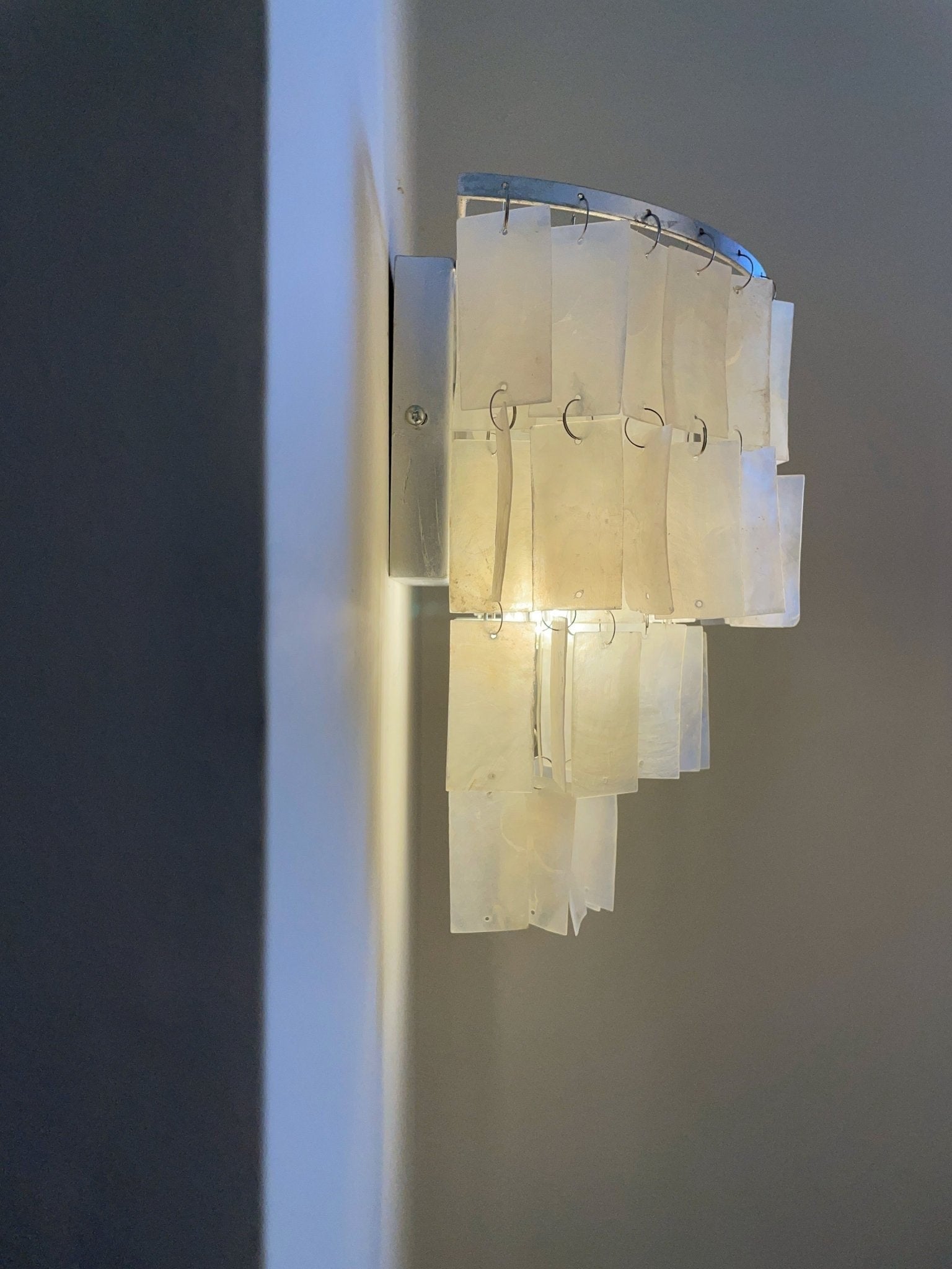 Lunara Shell Cascade Wall Lamp