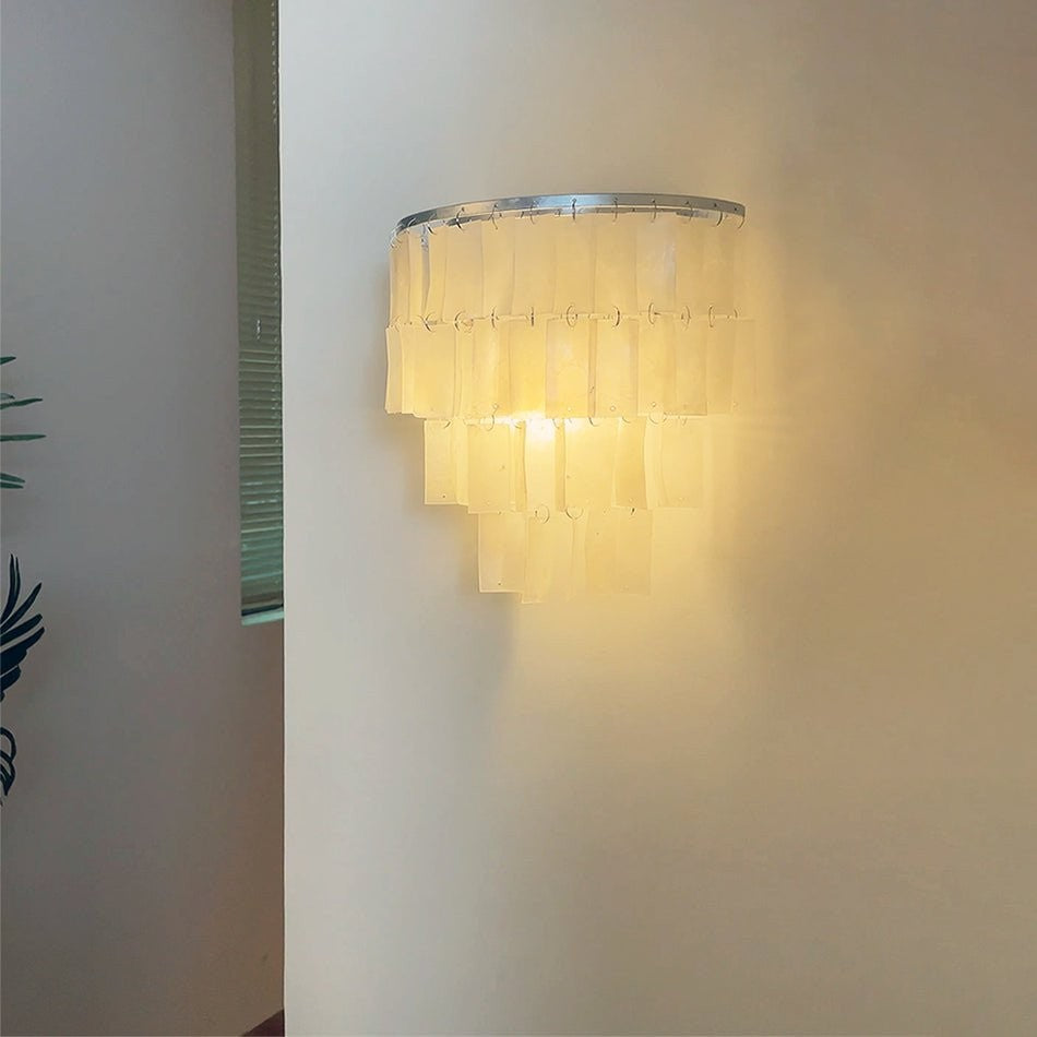 Lunara Shell Cascade Wall Lamp