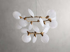 Lysera Petal Glass Statement Chandelier