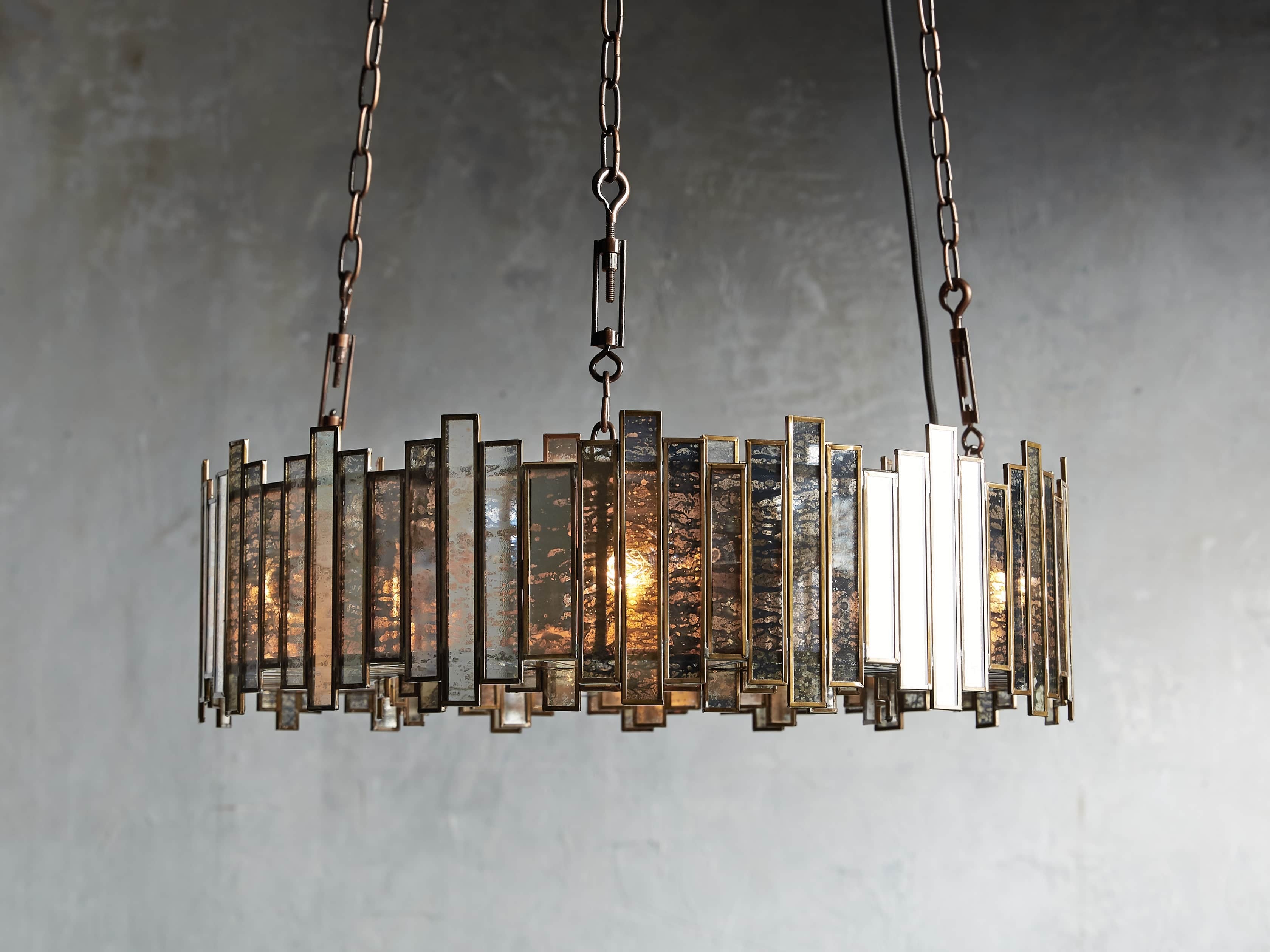 Marrakech Mirror Glass Chandelier