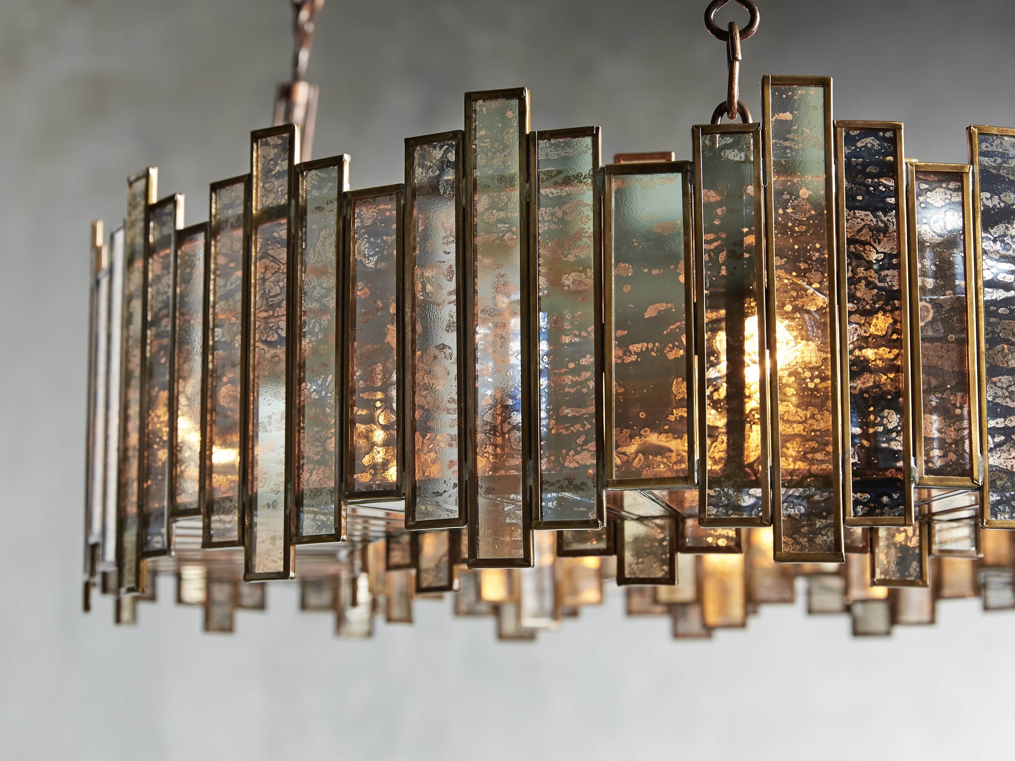 Marrakech Mirror Glass Chandelier