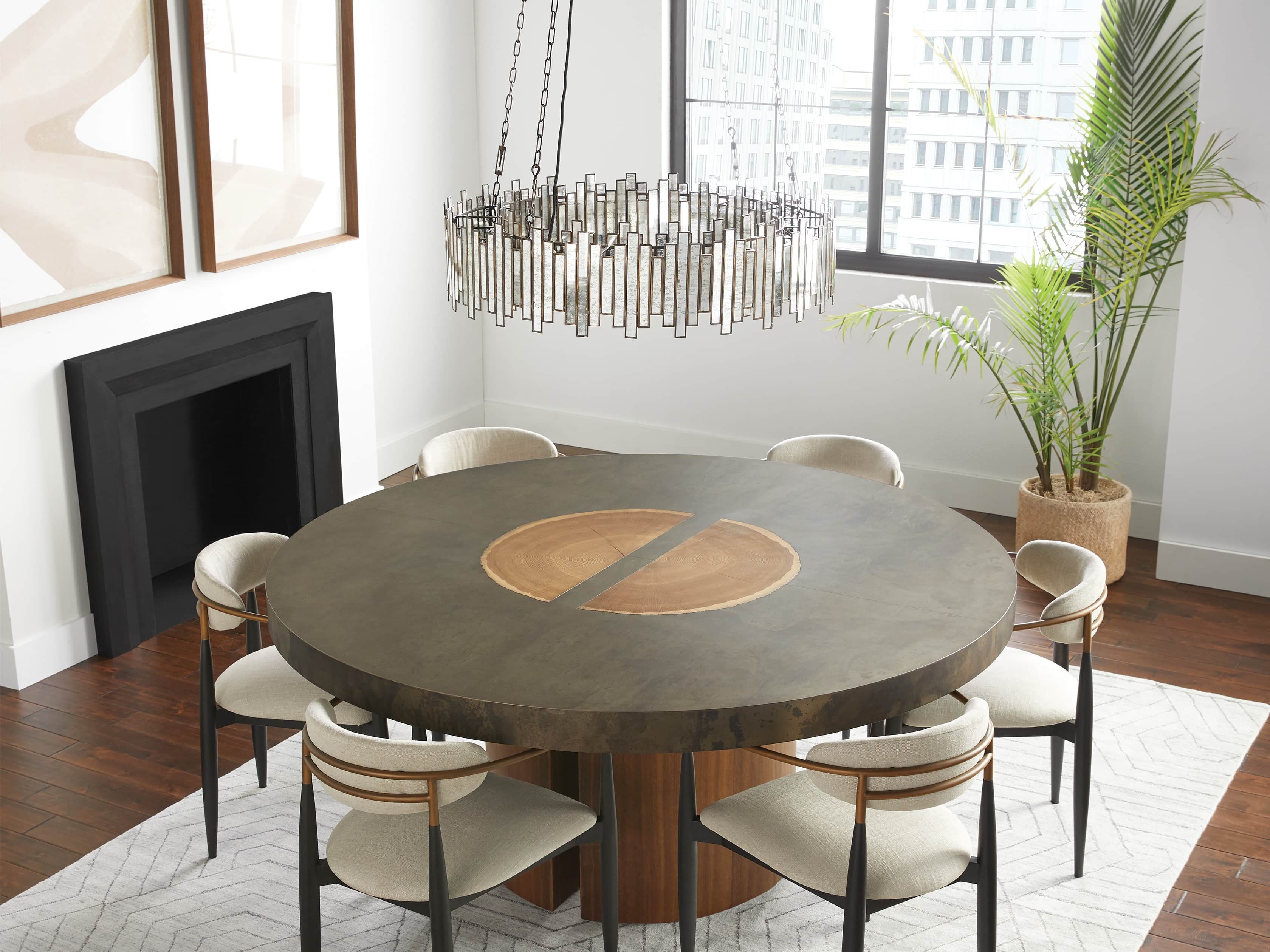 Marrakech Mirror Glass Chandelier