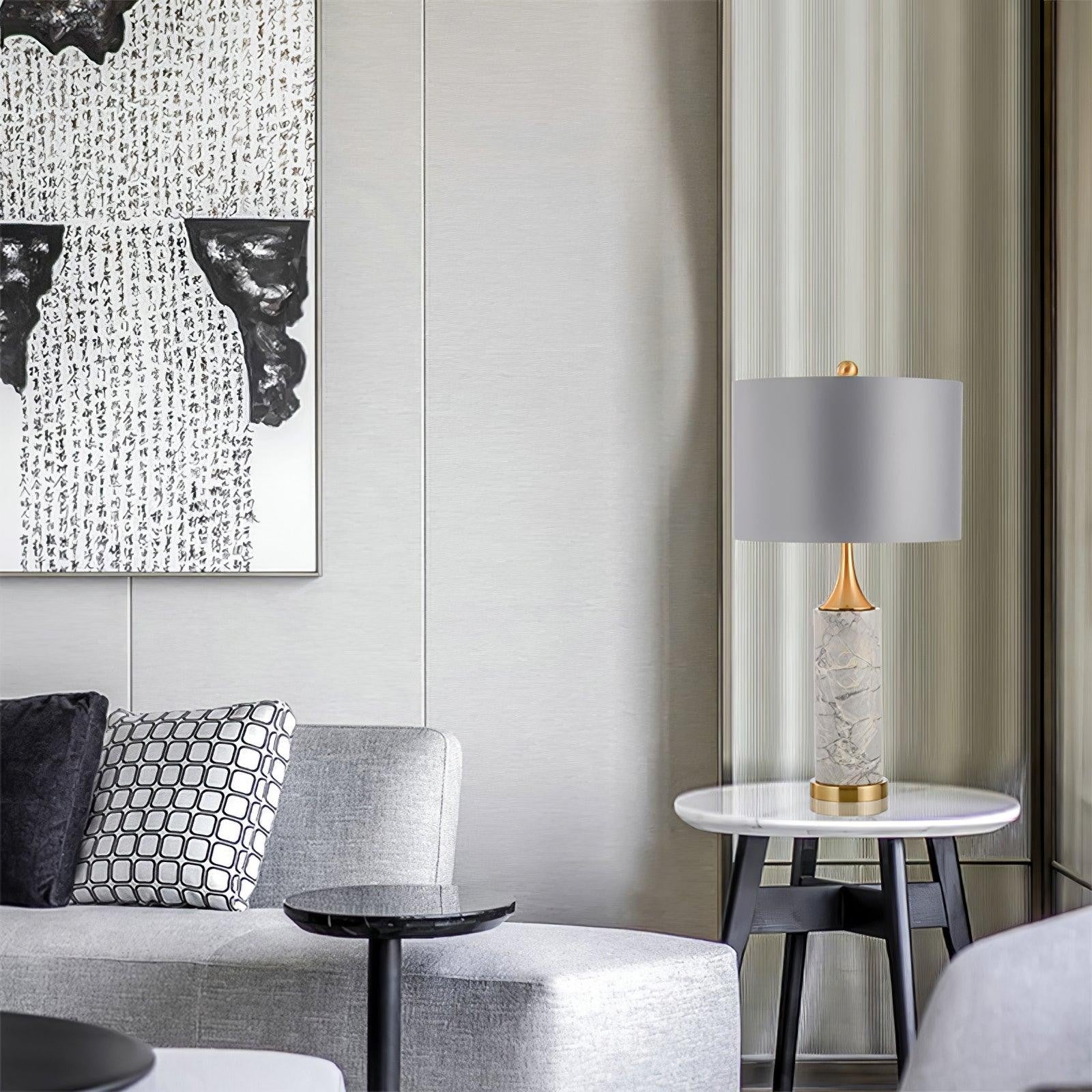 Marvella Marble Base Table Lamp