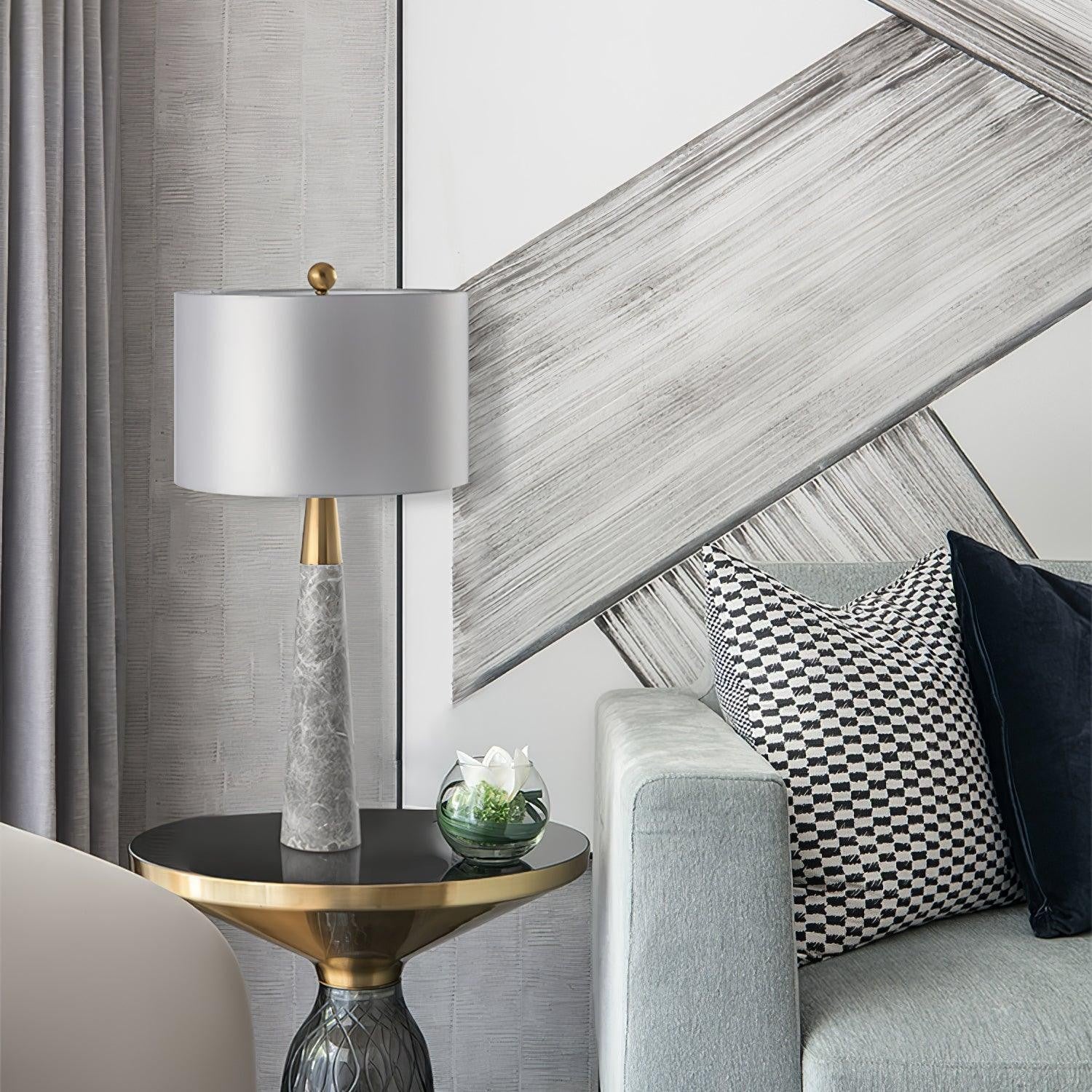 Marvella Marble Base Table Lamp