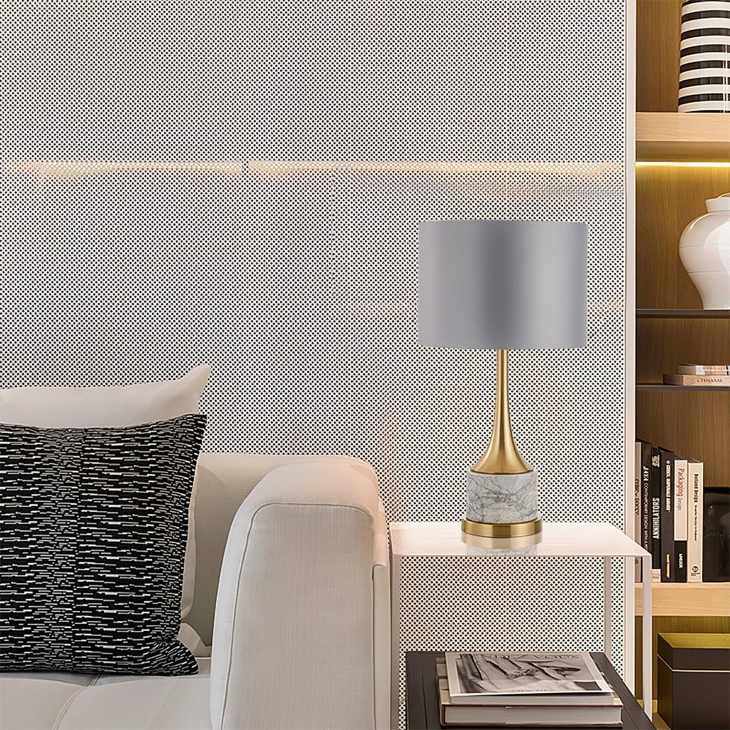Marvella Marble Base Table Lamp