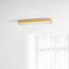 Mila Wood Flush Mount Ceiling Light