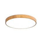Mila Wood Flush Mount Ceiling Light