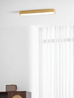 Mila Wood Flush Mount Ceiling Light
